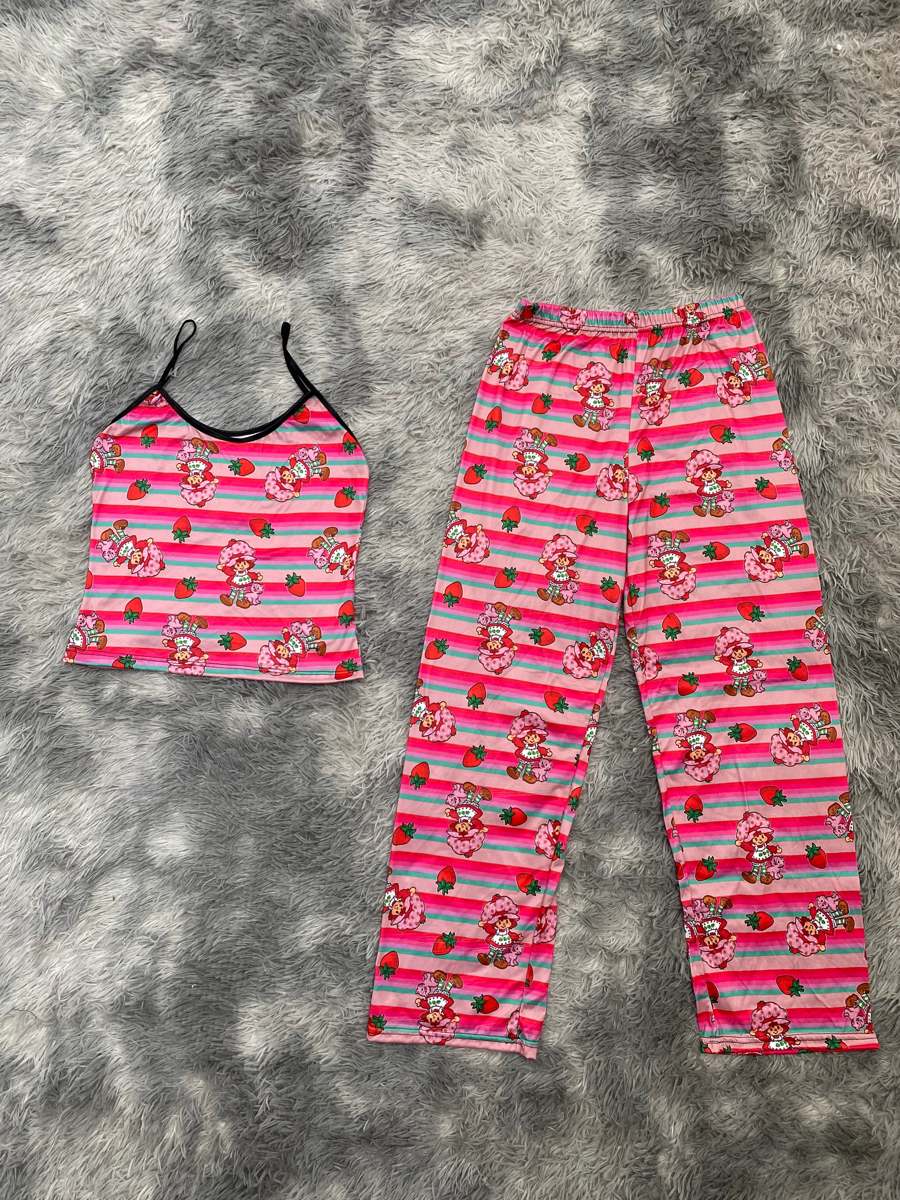 Rosita Fresita Rayas Blusa Con Pantalón