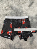 Spiderman Cara Con Letras Duo XL Con Tanga