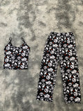 Jack hallowen Blusa Con Pantalón Pijama De Dama