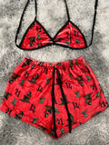 Luis R Top Con Short Afelpado