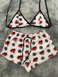 Dragón Ball Milk Top Con Short Afelpado