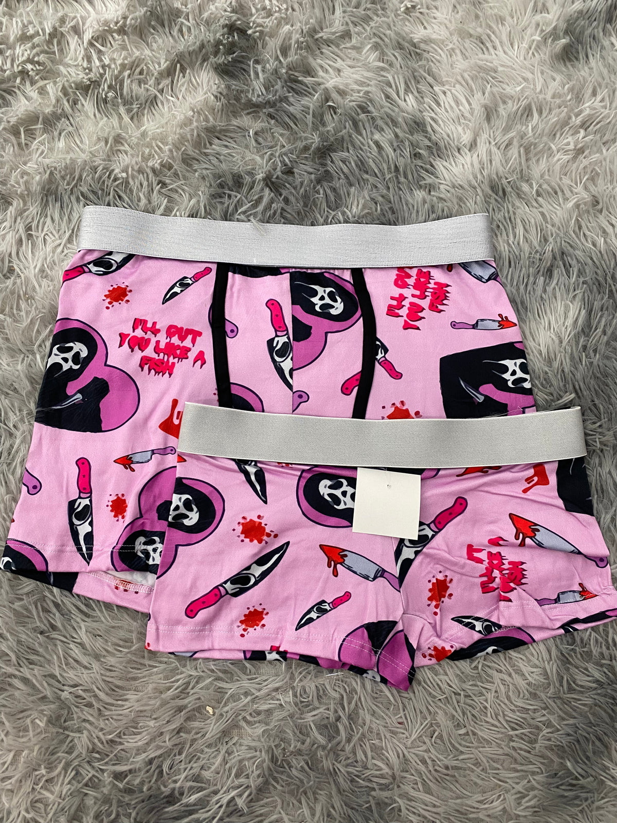 Scream rosa Duo Unitalla Con Boxer Xl