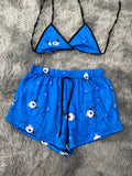 Ositos Cariñositos Osito O Azul Caras Top Con Short Brush