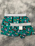 Jack y su novia fondo verde Duo Con Boxer Xl