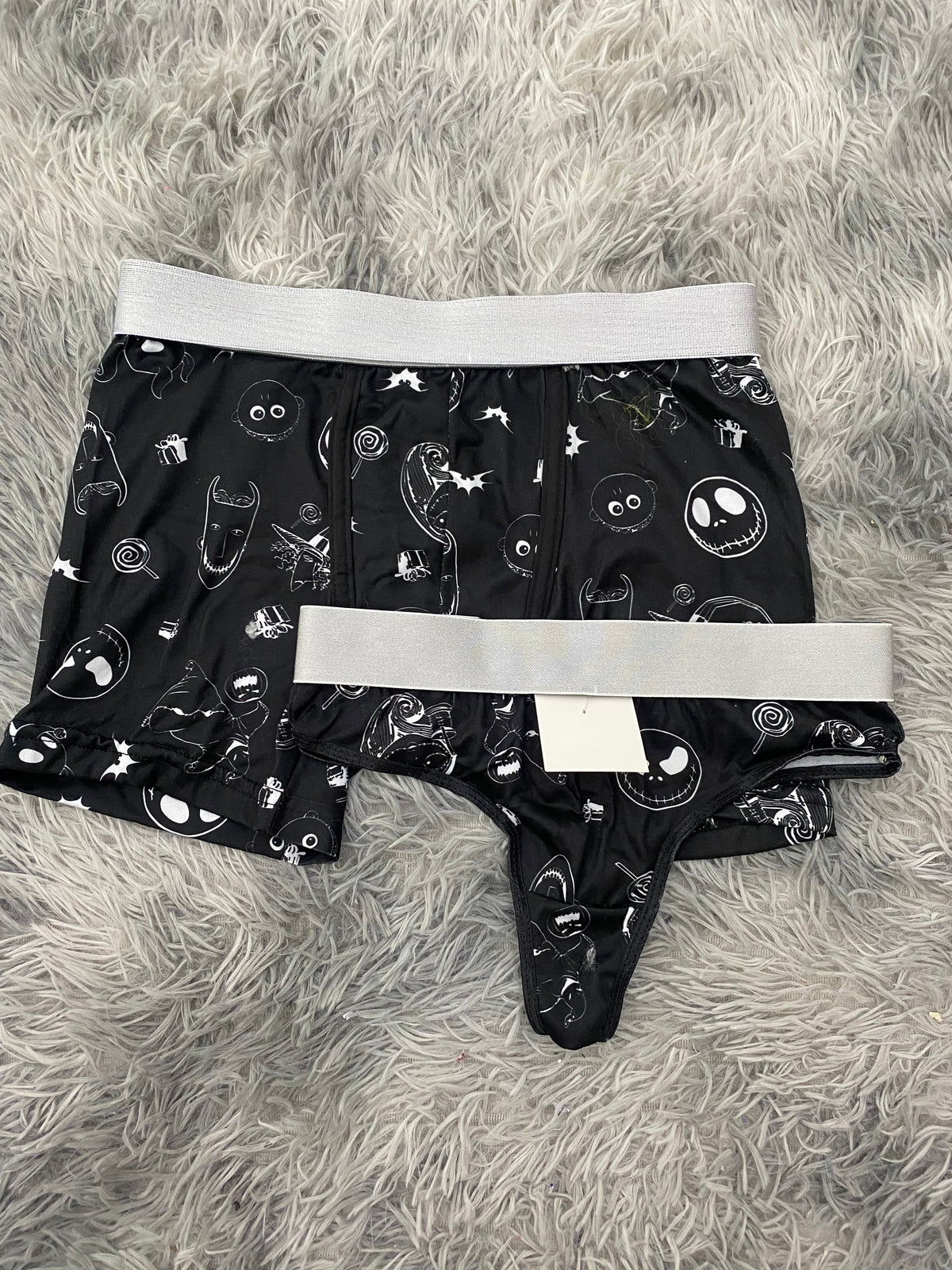 Jack personajes contornos Dúo con tanga unitalla Xl