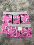 Scream corazones rosa Duo Con Boxer