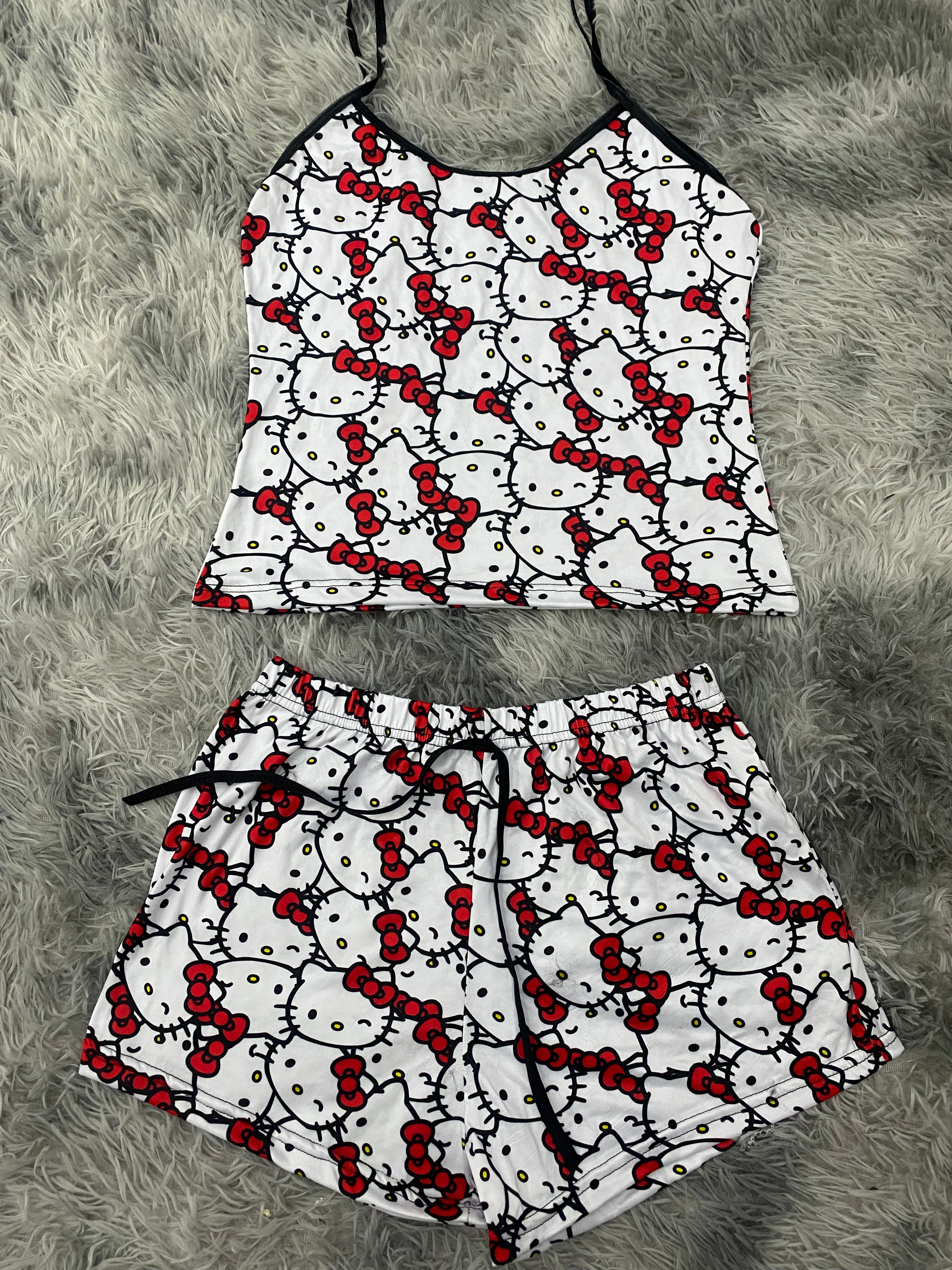 Hello Kitty Guino Blusa Con Short