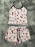 Cerezas Y Botas Blusa Con Short