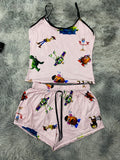 Toy Story Rosa Blusa Con Short