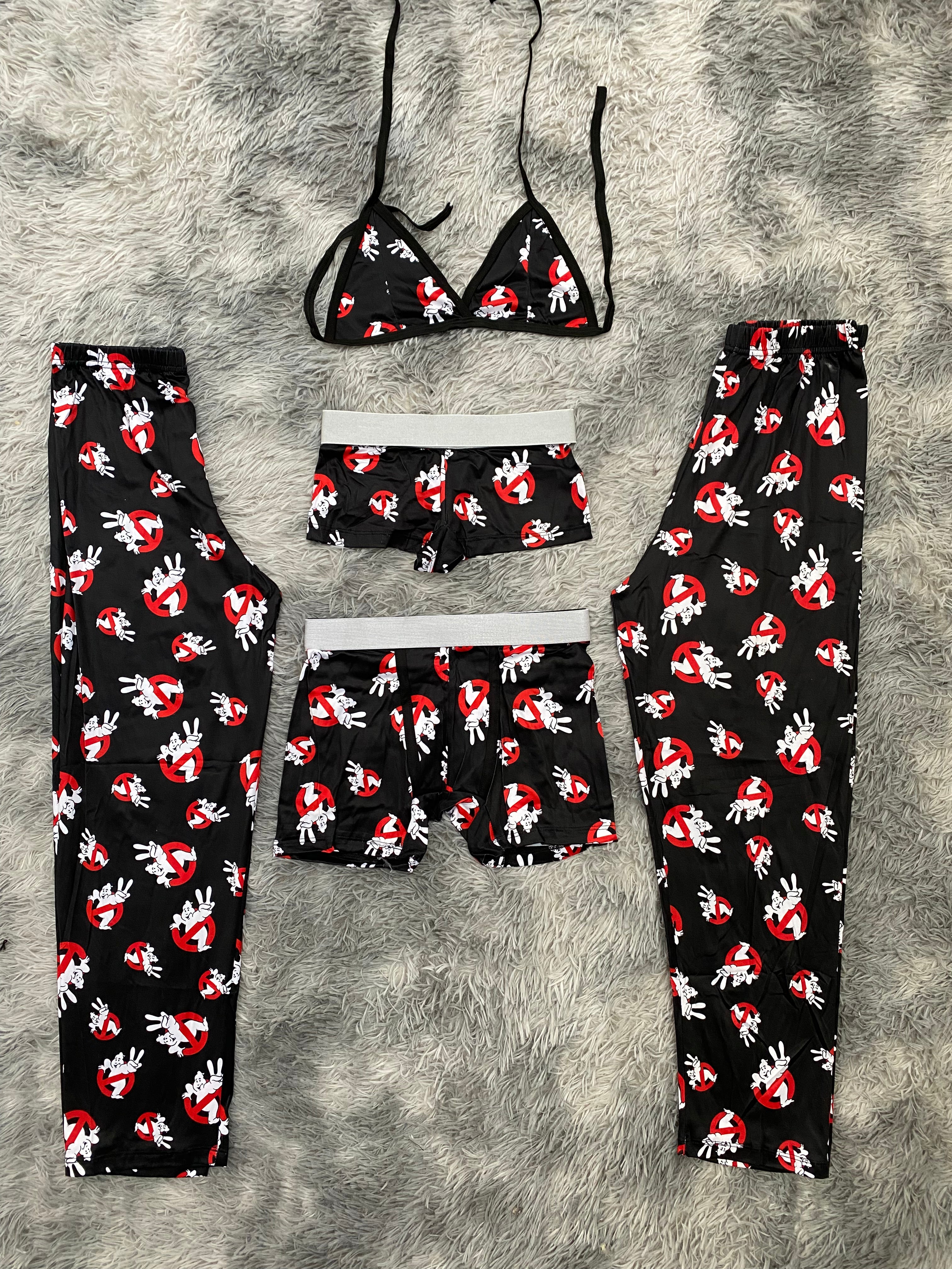 Caza fantasmas Pijama De 5 Piezas