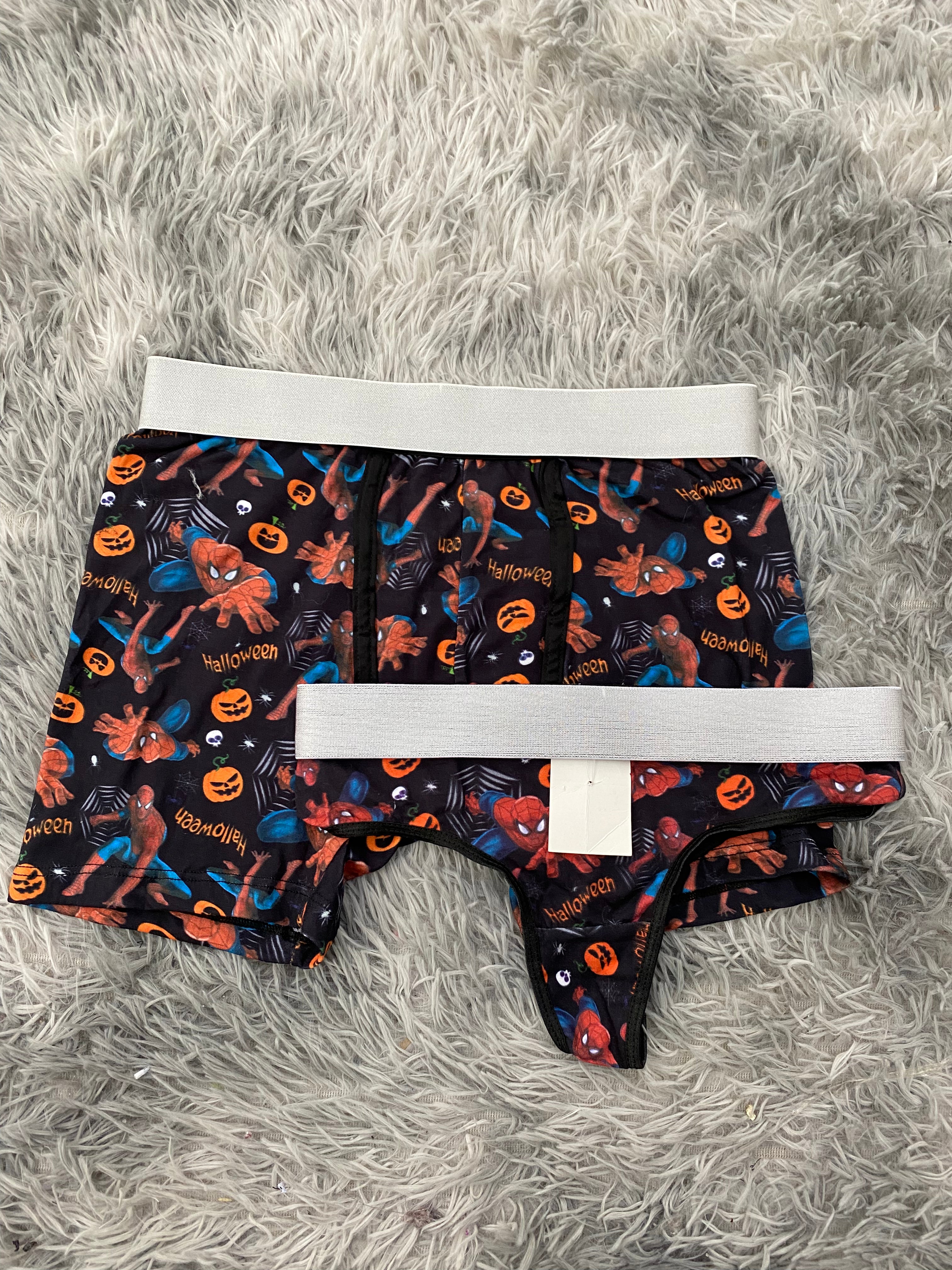 Spiderman halloween Duo Unitalla Con Tanga
