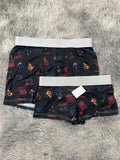 Chucky y su novia fondo negro Duo Unitalla Con boxer Xl