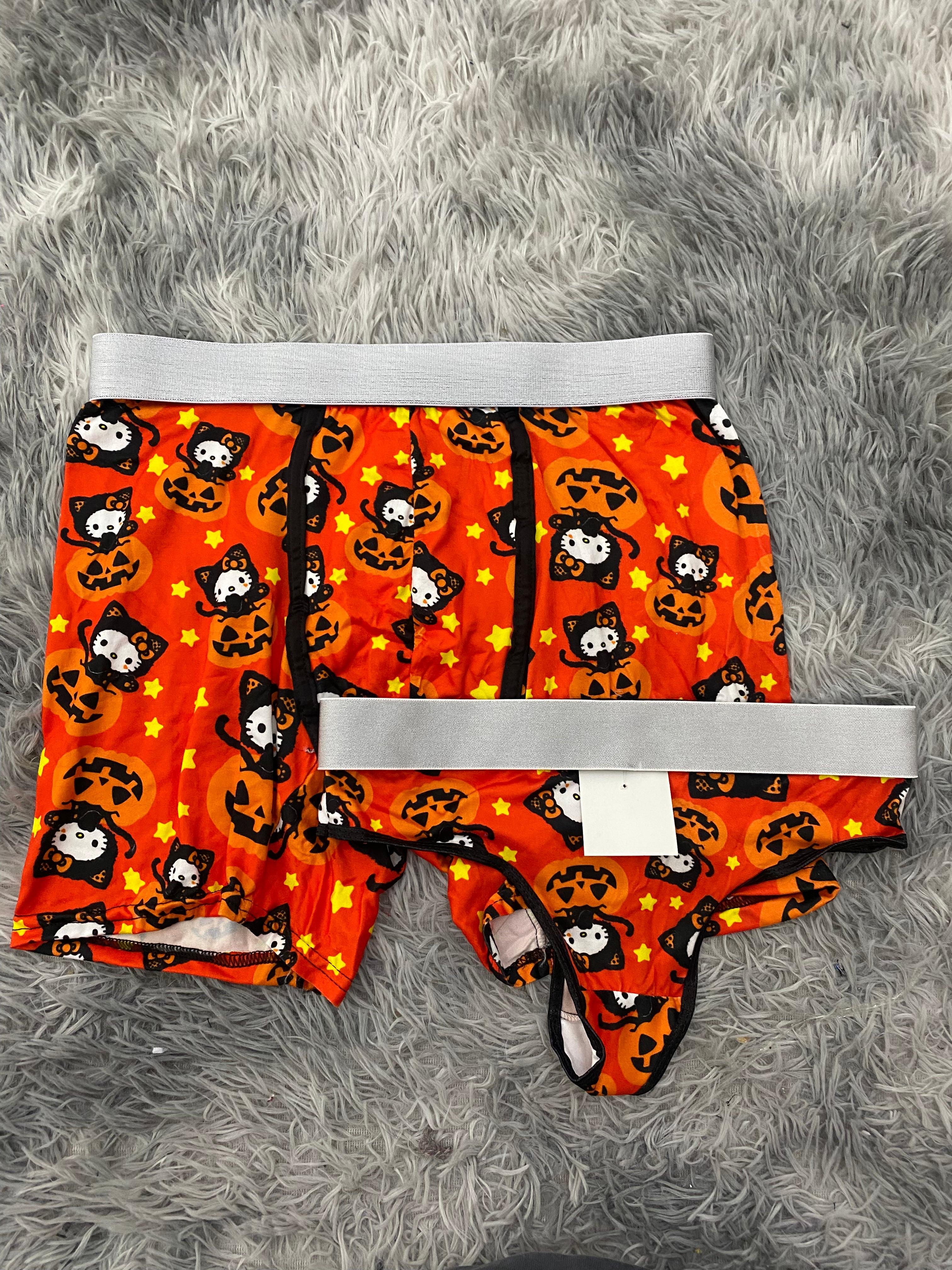 Hello Kitty traje de gato halloween Duo Con Tanga Xl