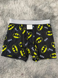 Batman Logos Amarillo Y Gris Boxer Hombre XL