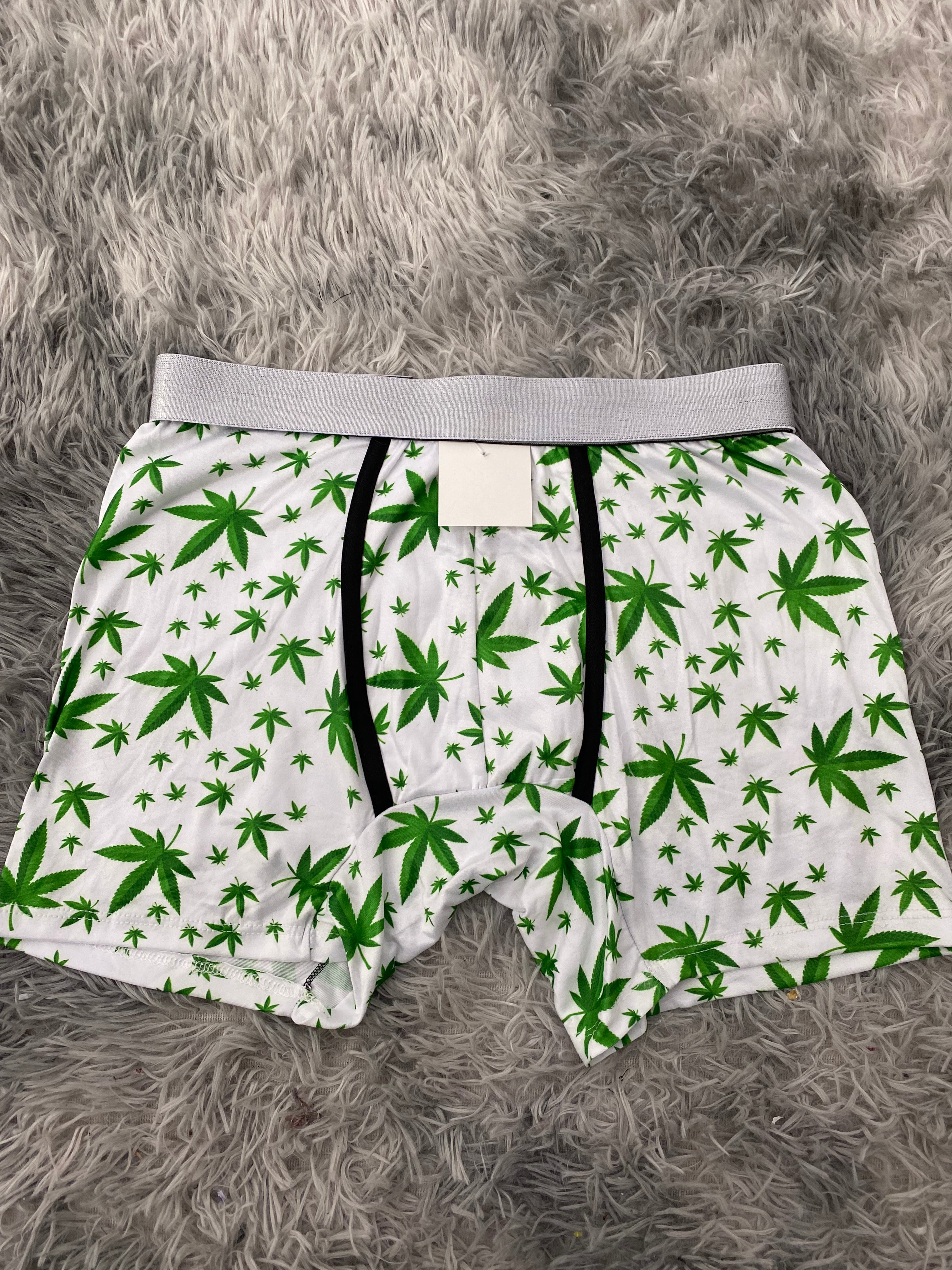 Hierba Fondo Blanco Boxer Hombre XL