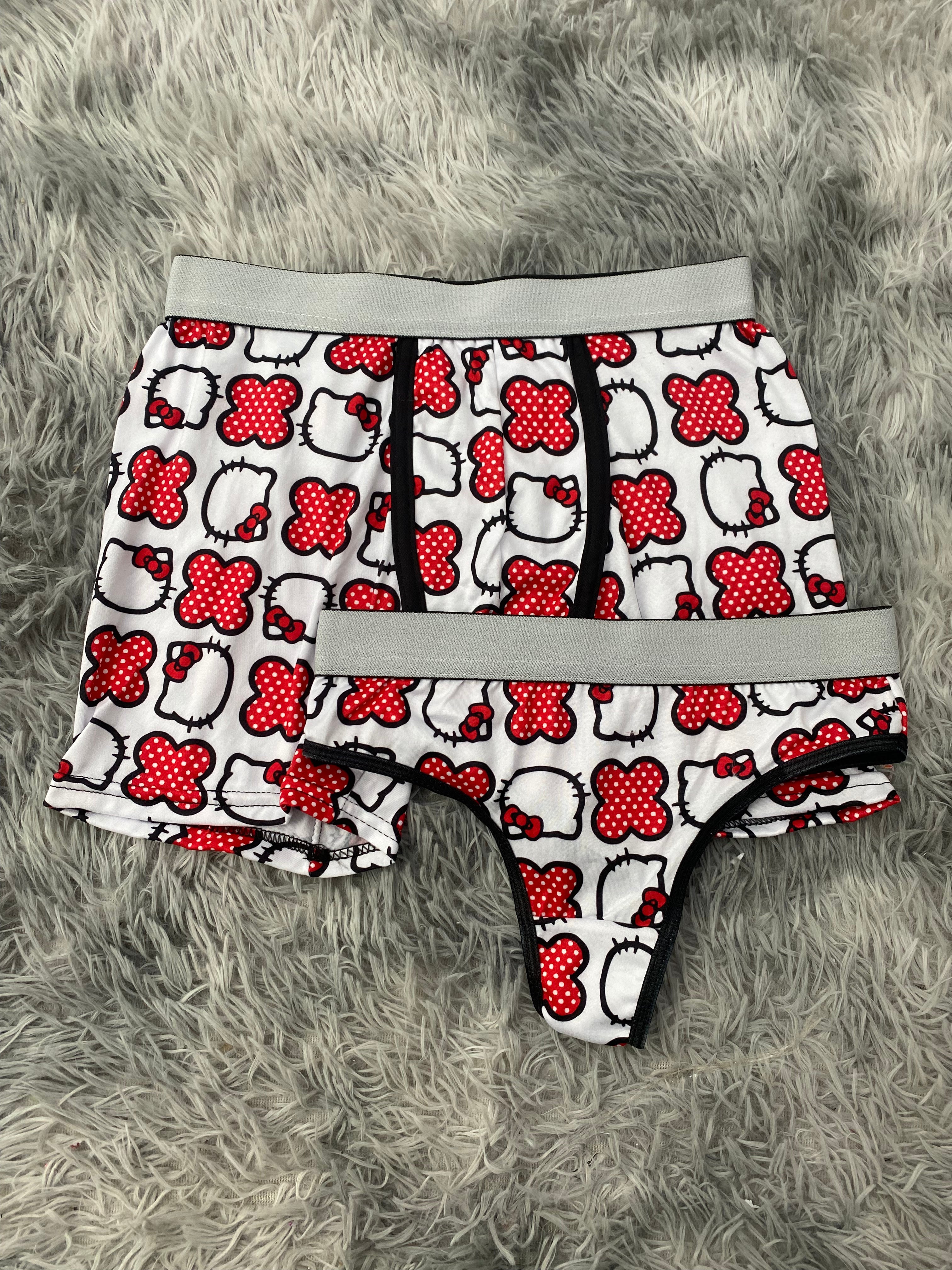 Hello Kitty Taches Duo Unitalla Con Tanga