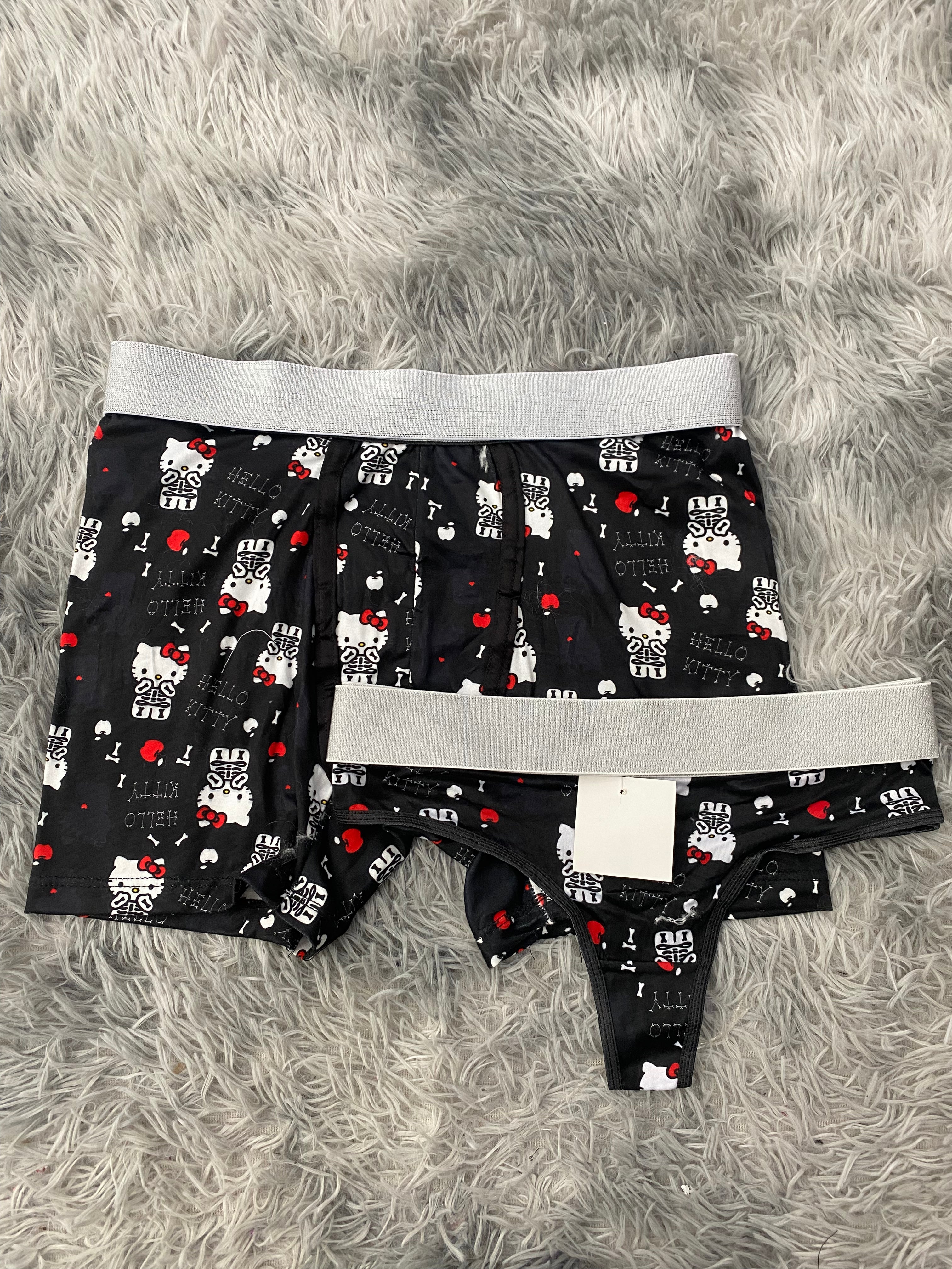 Hello kitty esqueleto Duo Unitalla Con Tanga
