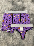 Stitch Halloween Duo Unitalla Con Tanga