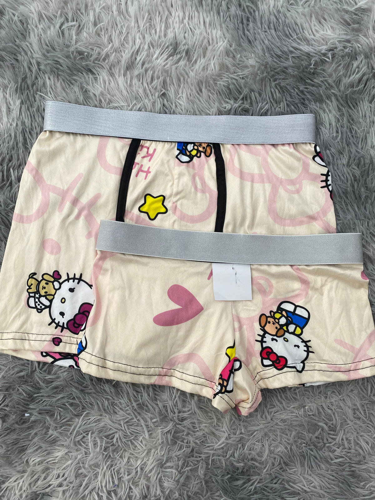 Hello Kitty Amarillo Duo Con Boxer Unitalla