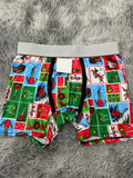 Grinch animado cuadros Boxer De Hombre unitalla