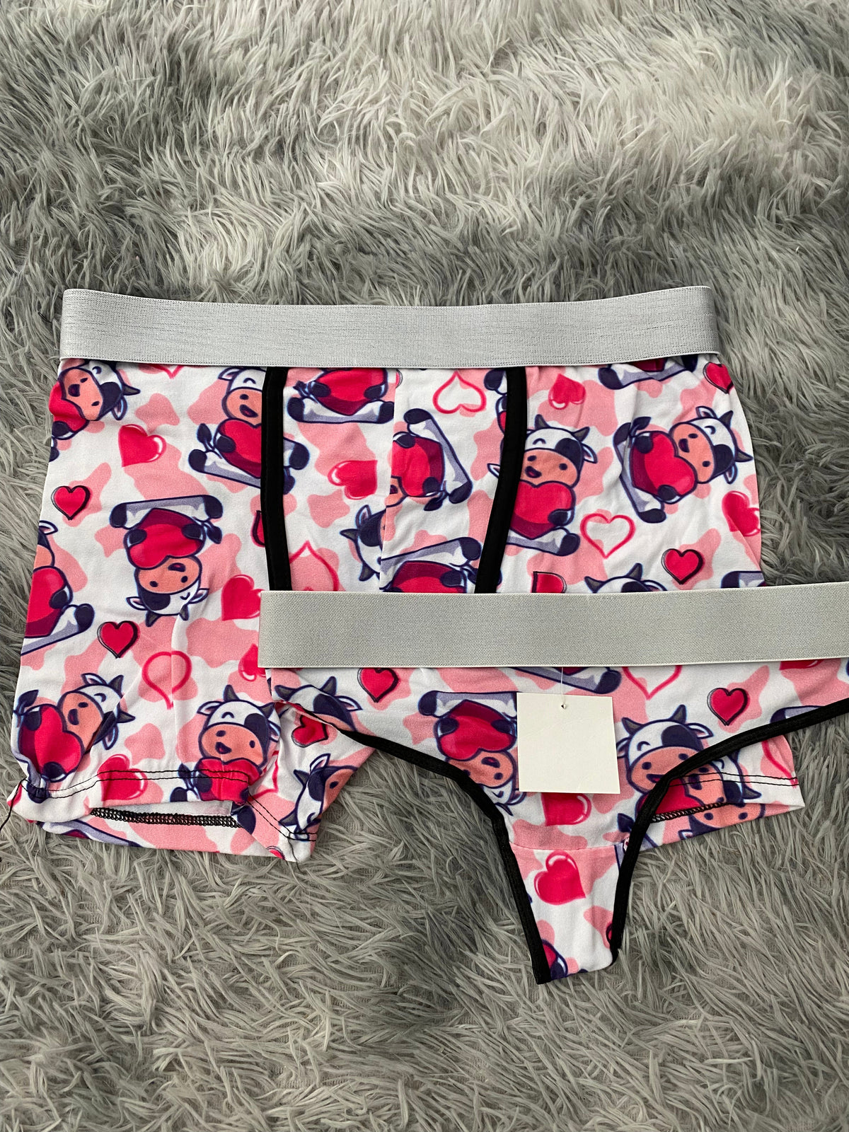 Vaquita Y Corazón Duo XL Con Tanga
