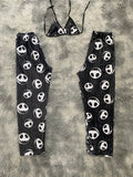 Jack caras y telarañas Pijama Afelpada