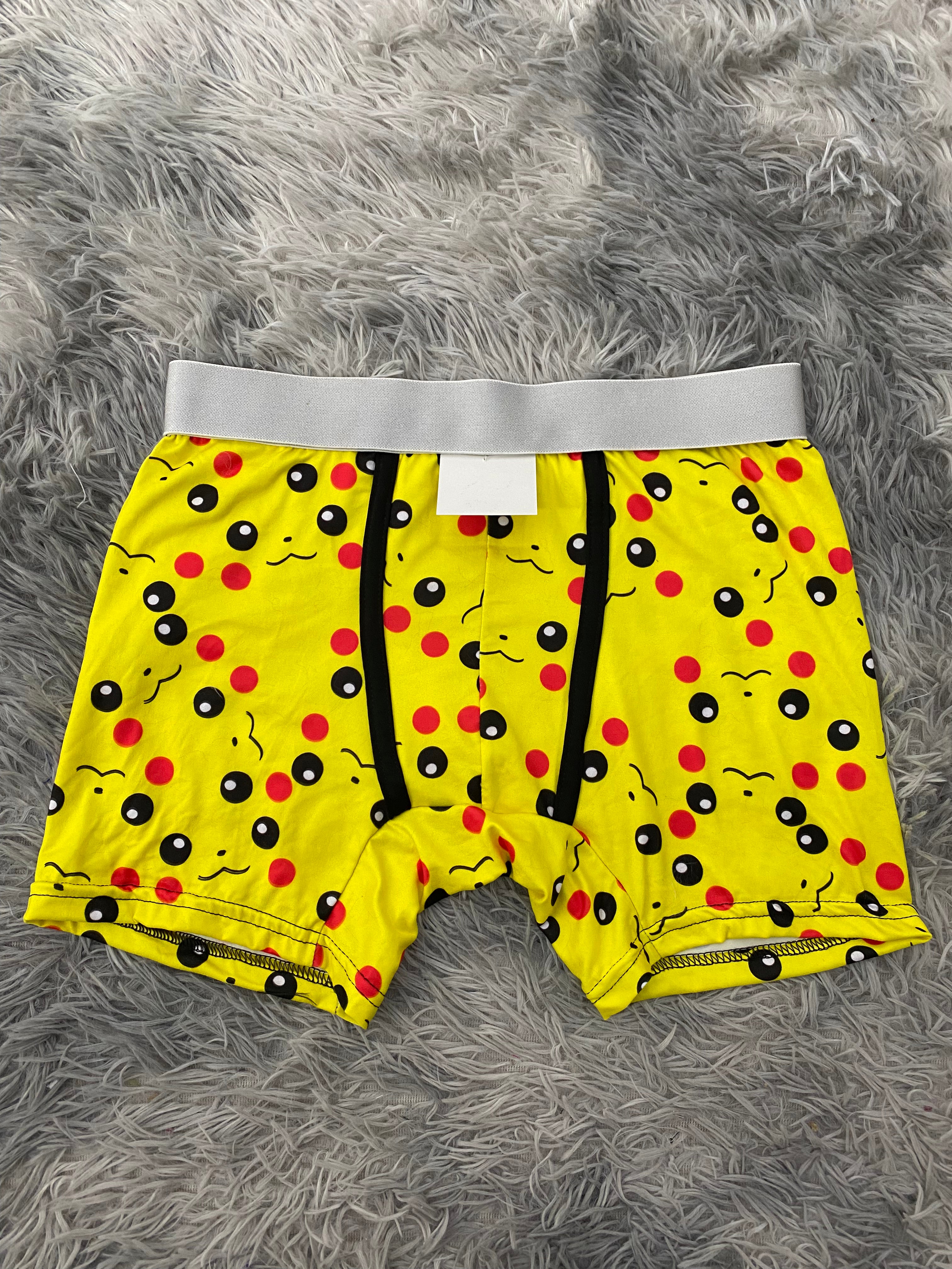 Pokemon Caras Boxer Hombre Unitalla