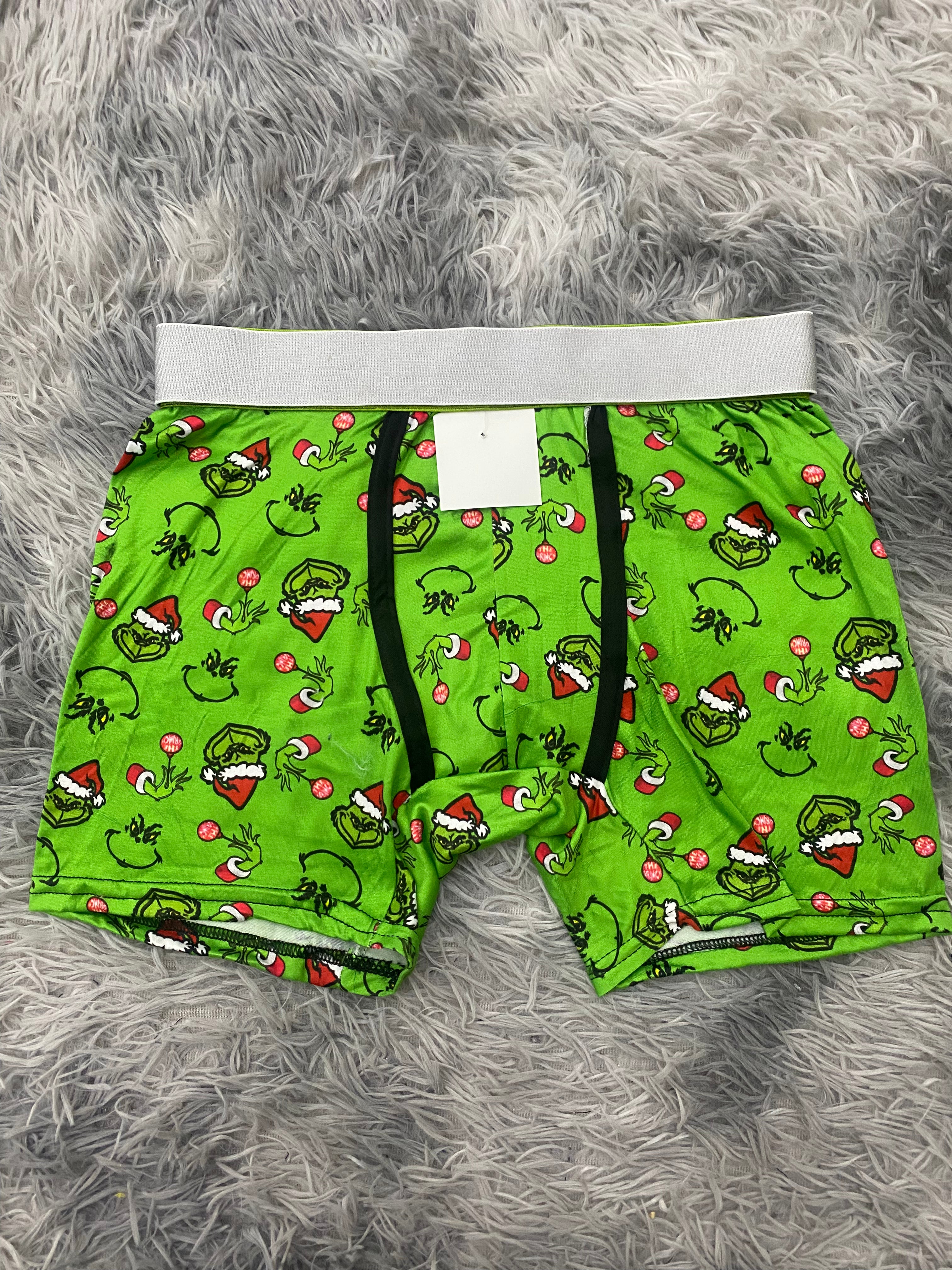 Grinch clásico verde Boxer De Hombre unitalla