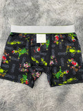 Grinch y Max fondo negro Boxer De Hombre unitallar