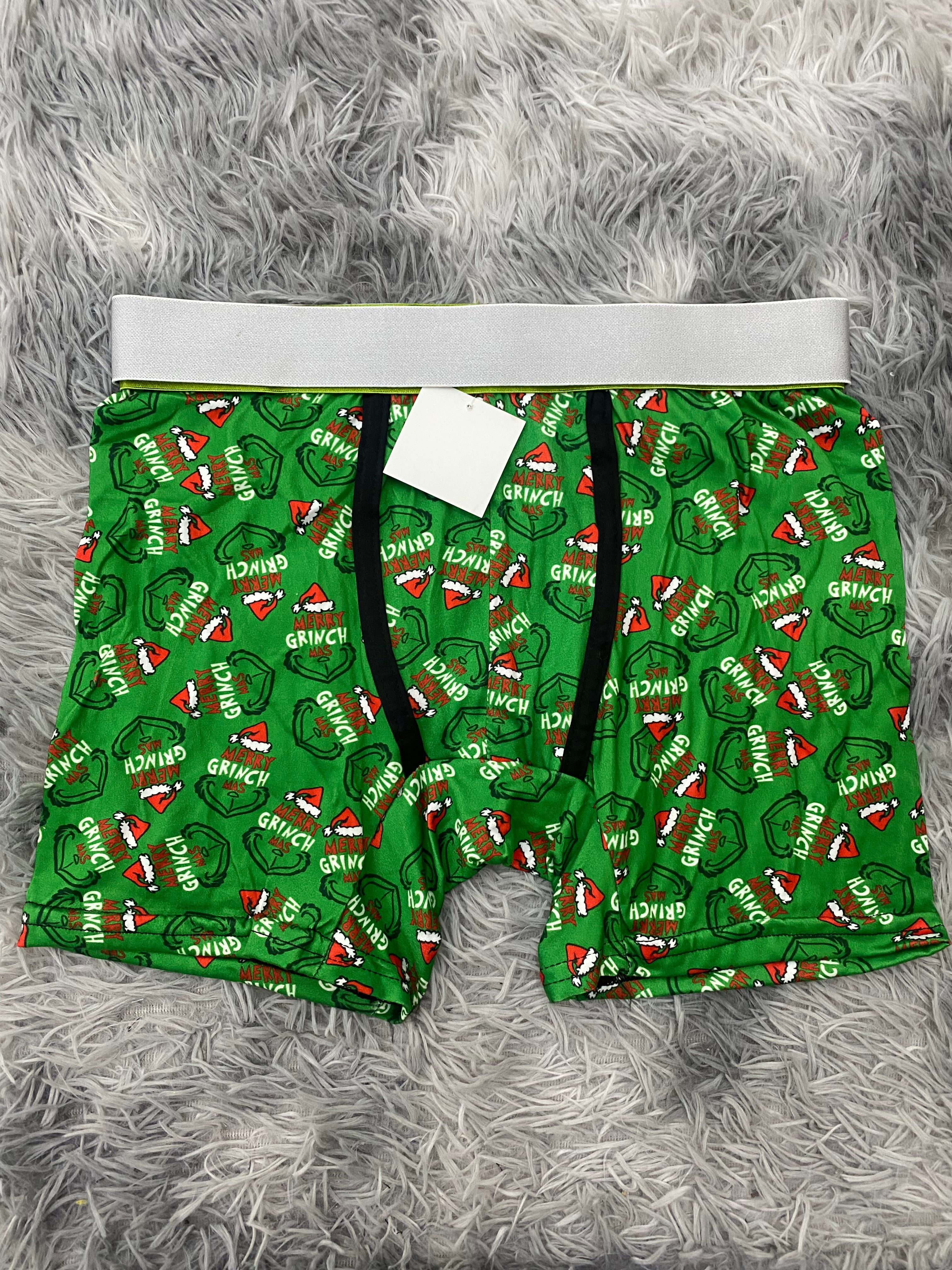 Merry Grinch Mas Boxer De Hombre unitalla