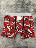 Spiderman cara y gorro navideño Boxer De Hombre unitalla