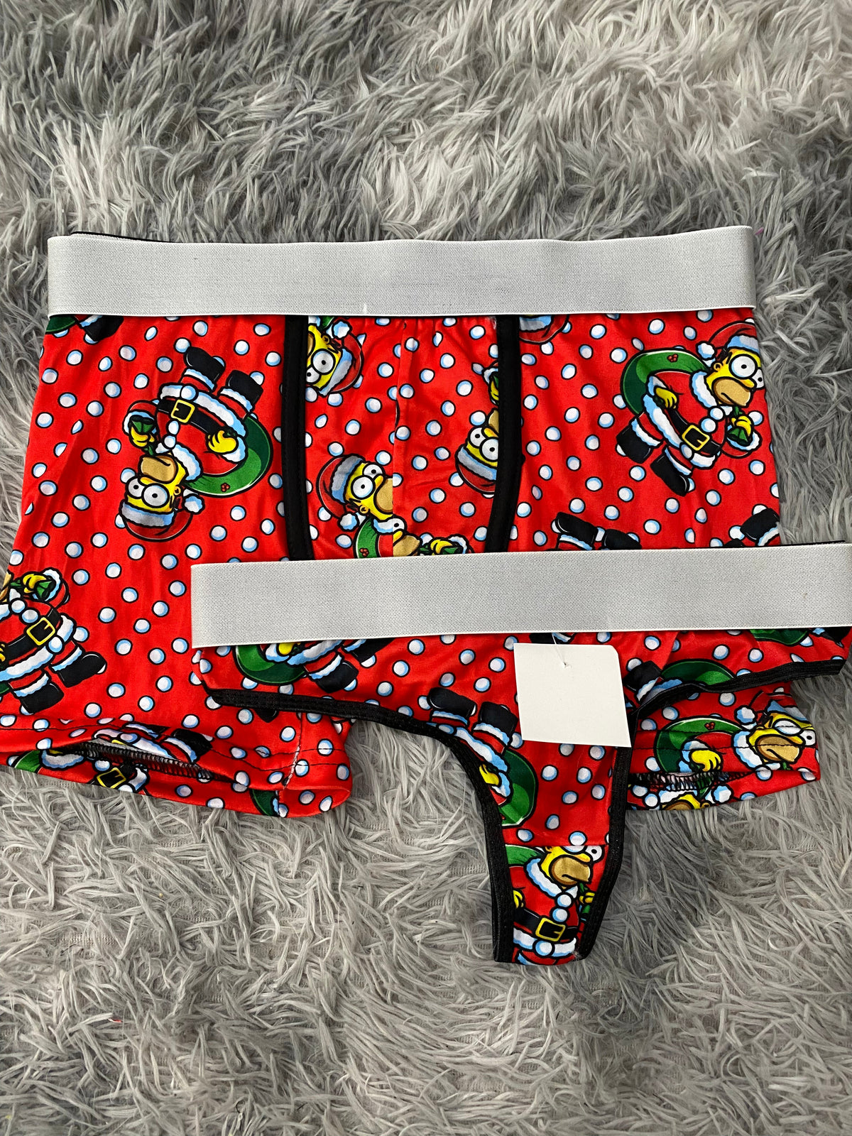 Homero Santa Claus Duo Con Tanga Xl