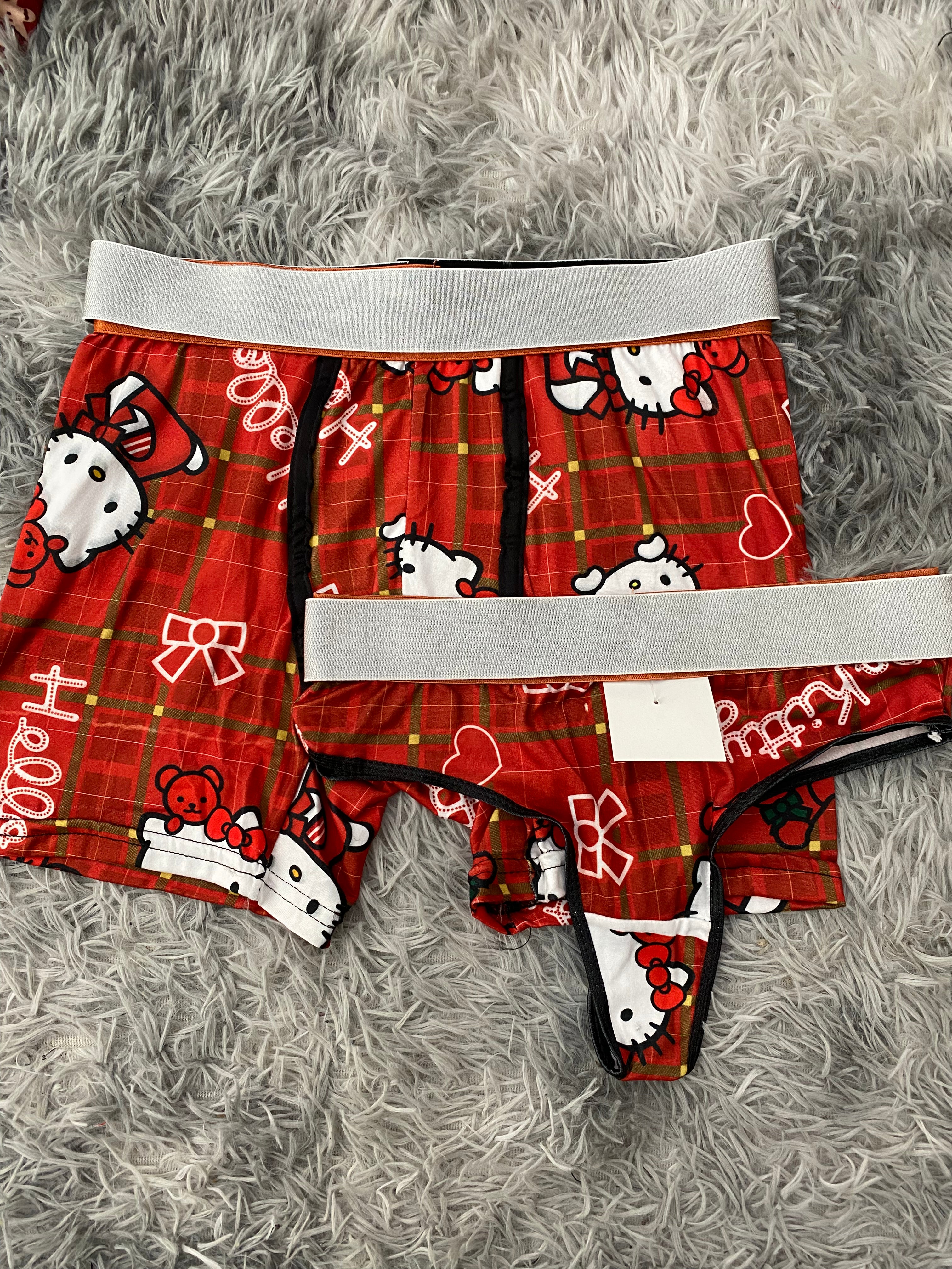Hello Kitty regalos de navidad cuadros Duo Unitalla Con Tanga