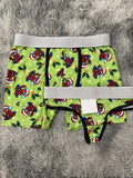 Spiderman navidad fondo verde Duo Con Tanga Xl