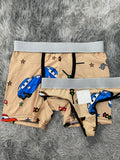 Cars Personajes Fondo Beige Duo XL Con Tanga