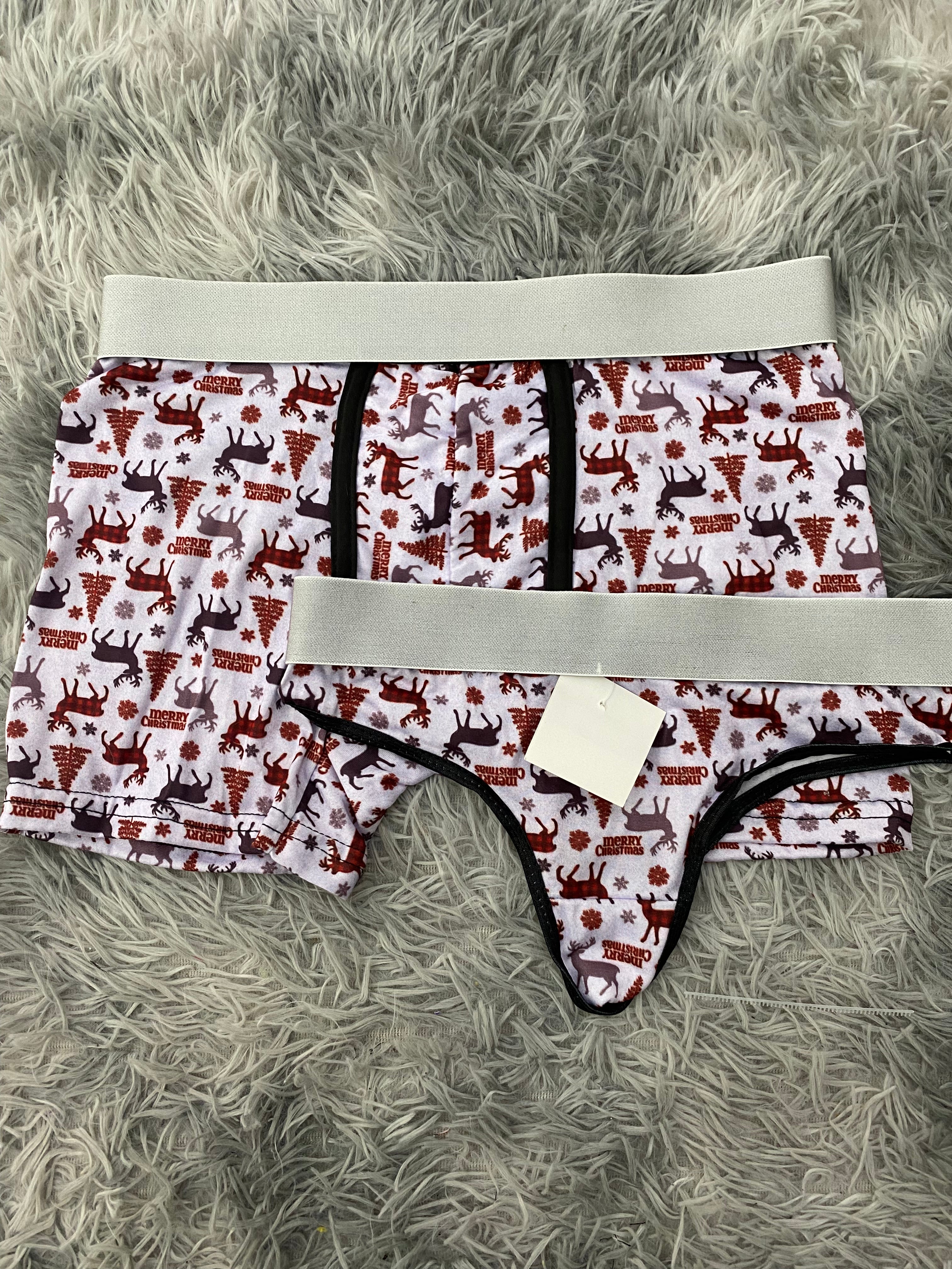 Venados merry Christmas Duo Unitalla Con Tanga