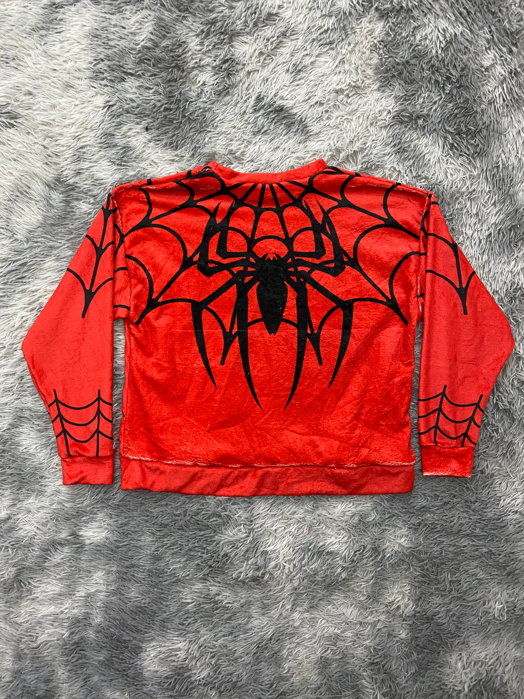 suéter navideño de Spiderman