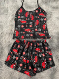 Cars 95 Blusa Con Short