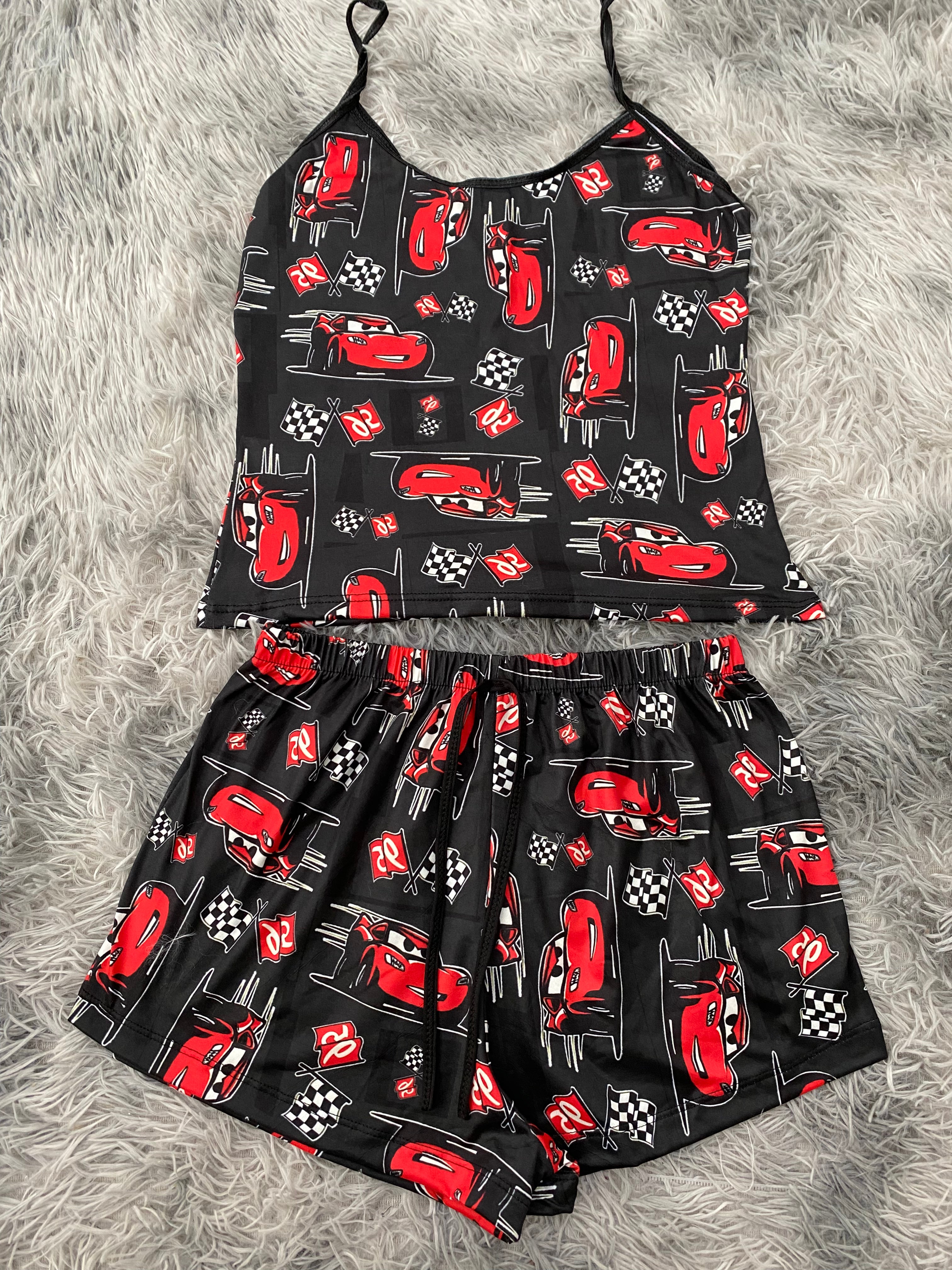 Cars 95 Blusa Con Short