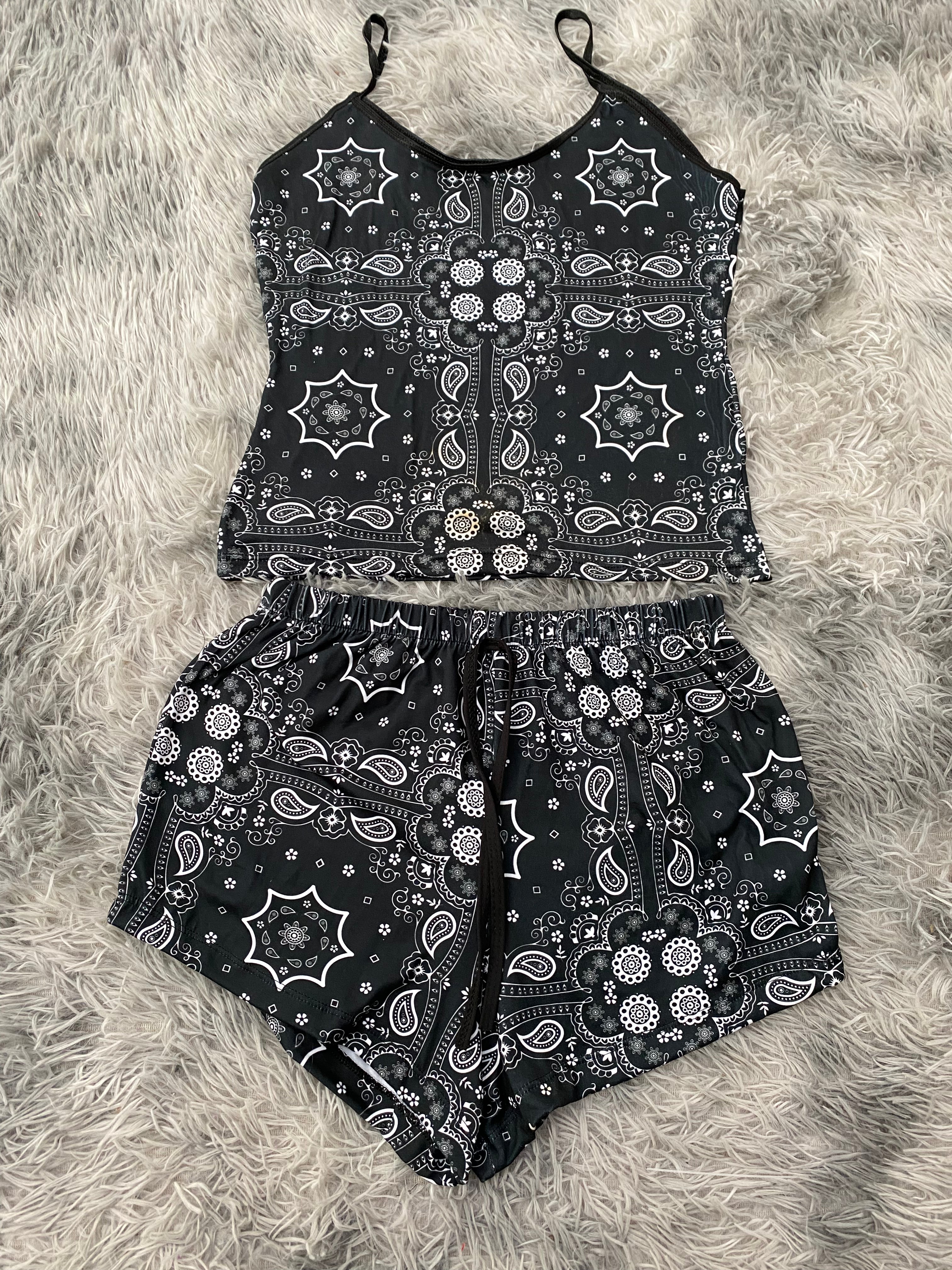 Mandala Blusa Con Short