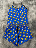 Marge Caras Blusa Con Short