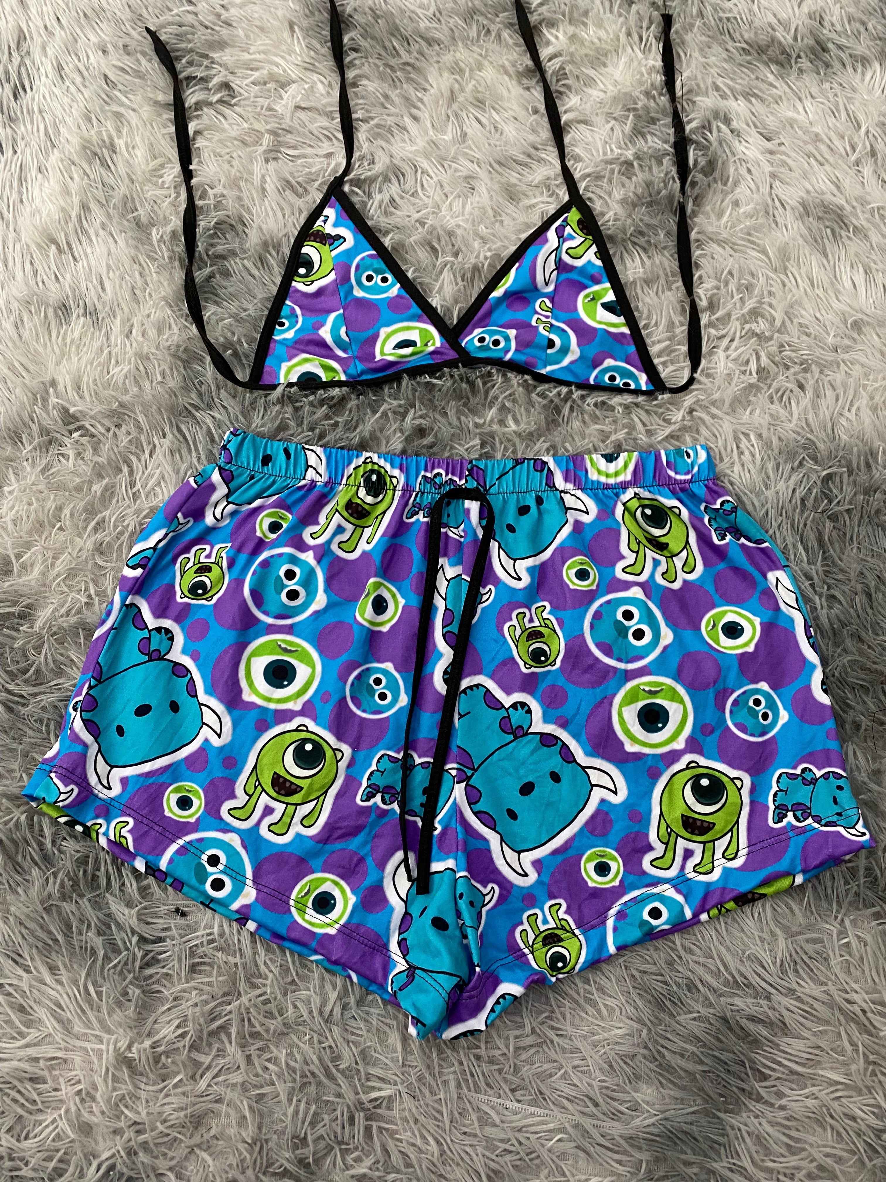 Monster Inc Top Con Short Brush