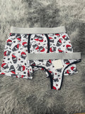 Calaveras y gorros de navidad Duo Con Tanga Xl
