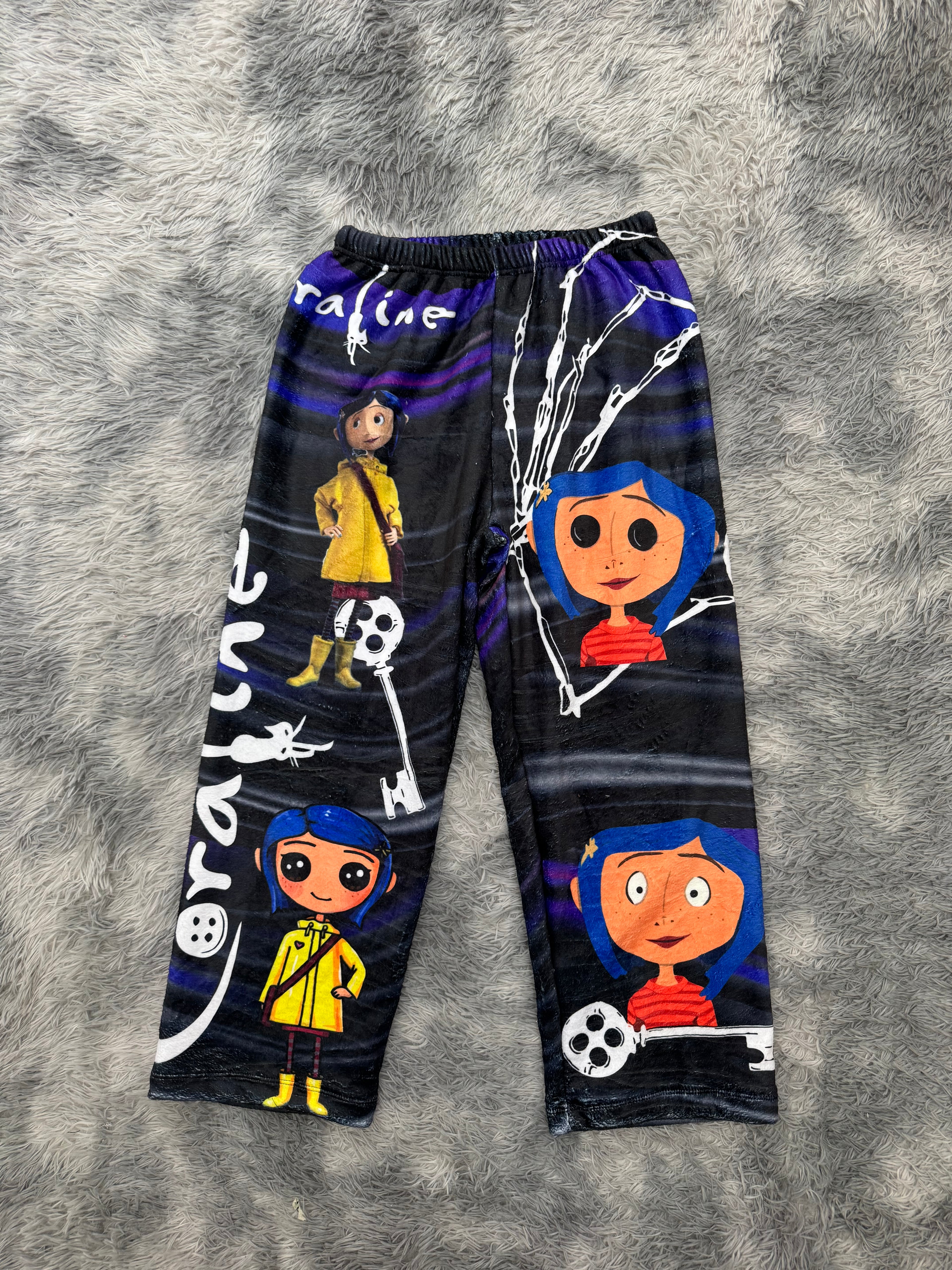 Coraline Fondo Negro Pantalón De Pijama Dama