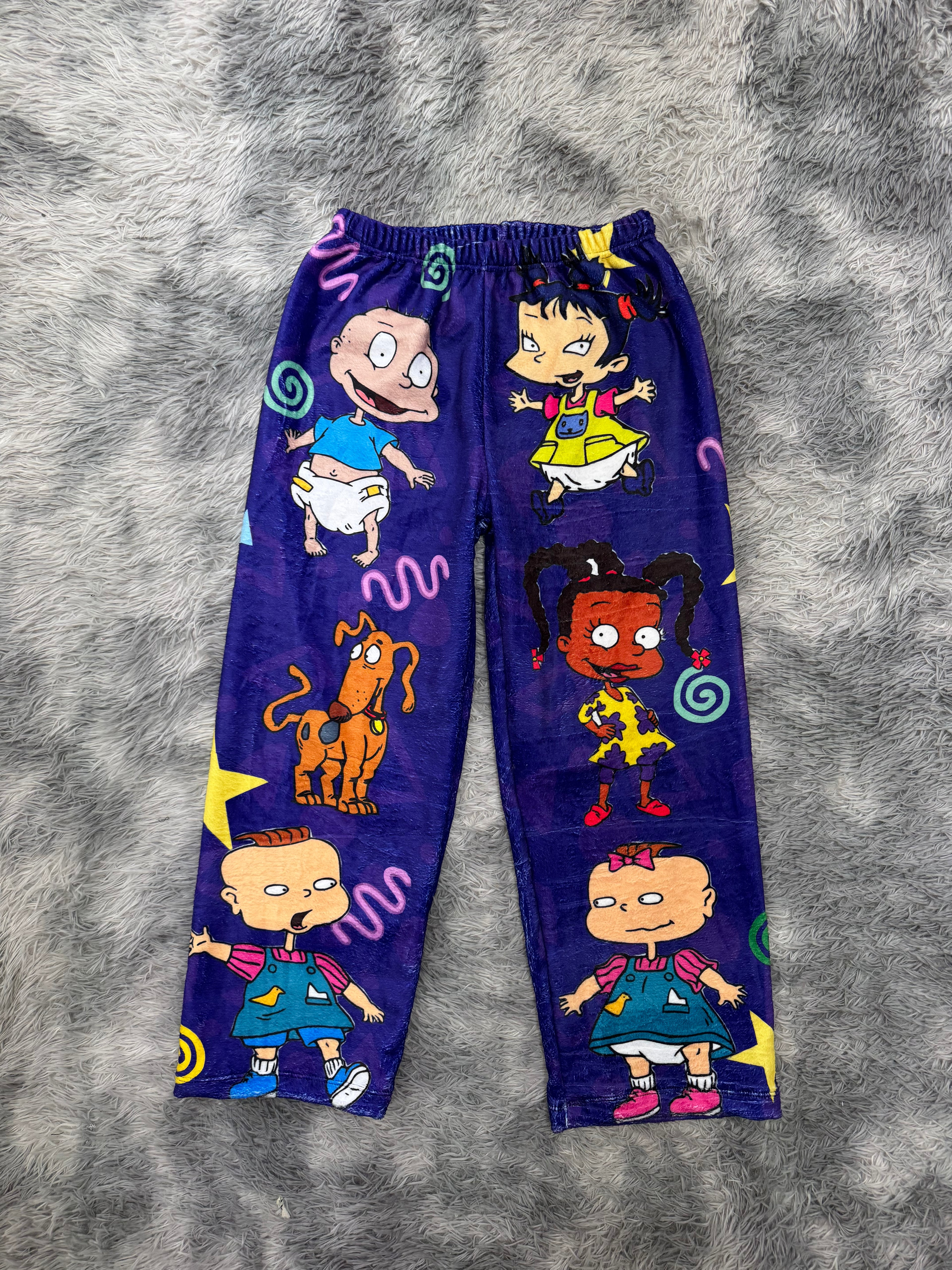 Rugrats Los Fondo Morado Pantalón De Pijama Dama