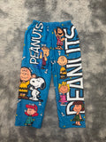 Peanuts Fondo Azul Pantalón De Pijama Dama