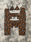 Calabazas y fantasmas Pijama De 5 Piezas