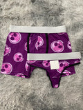 Calaverita fondo morado Duo Unitalla Con Tanga