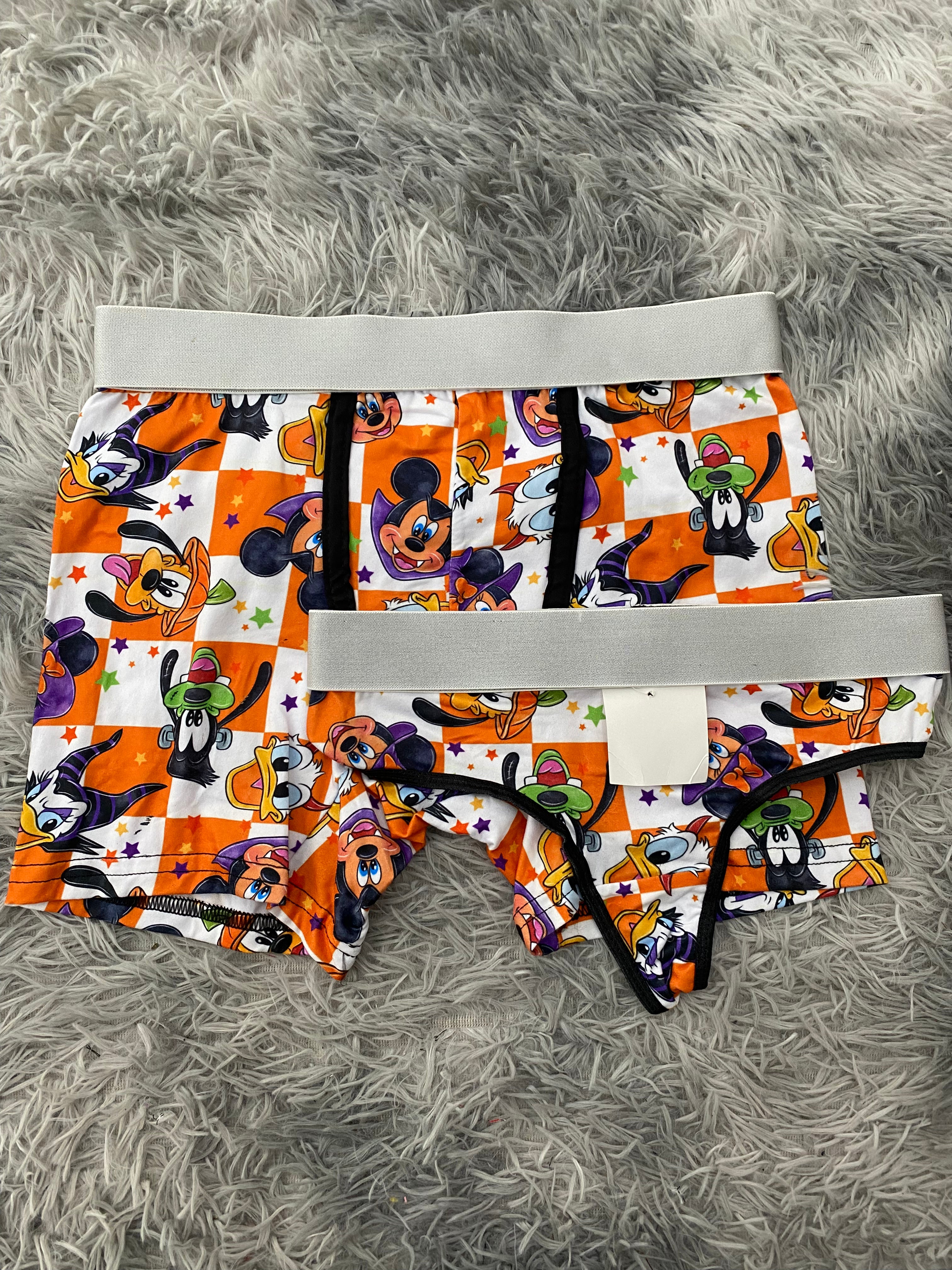 Mickey Mouse cuadros Halloween Duo Unitalla Con Tanga