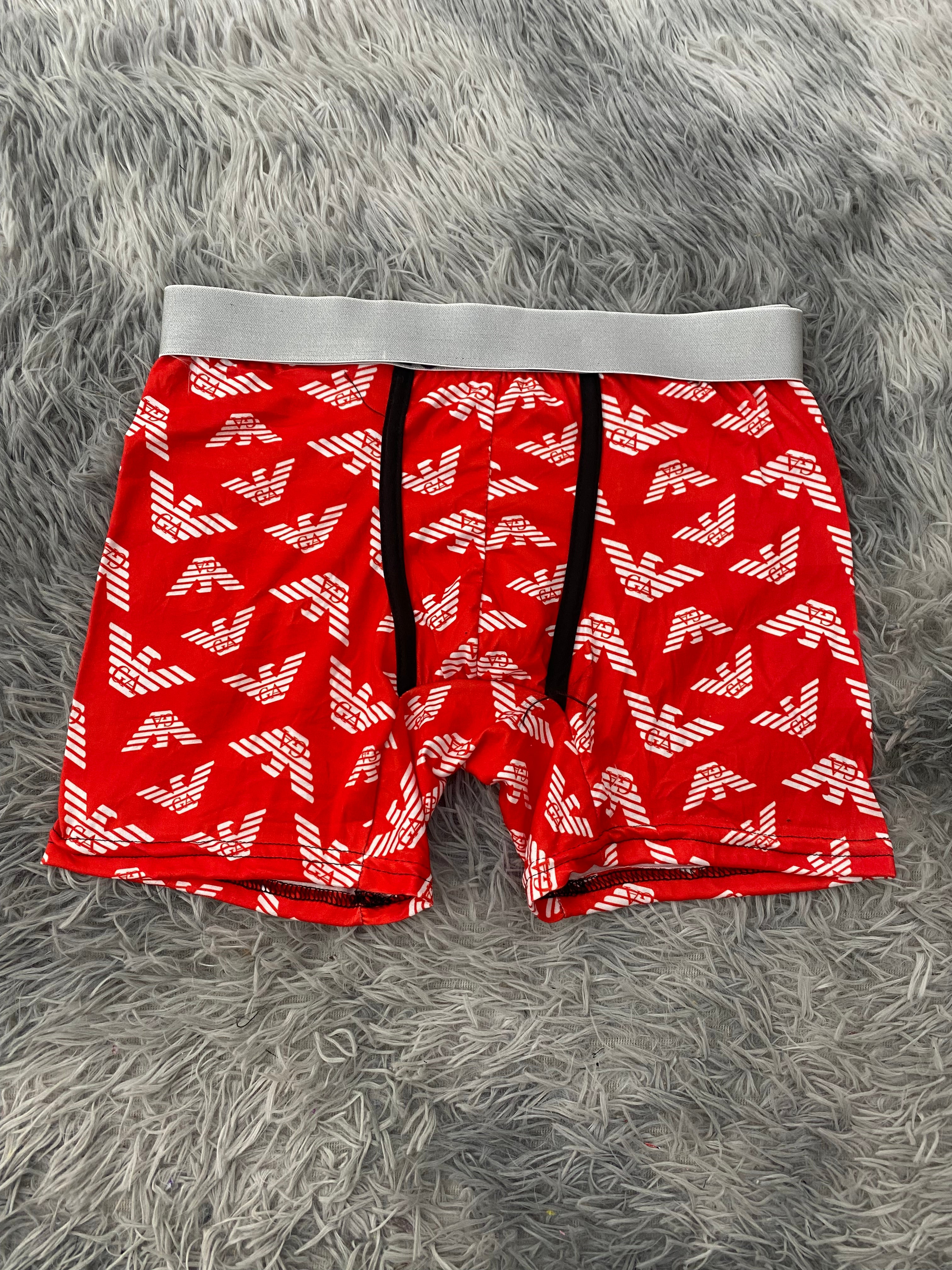 Emporio Armani fondo rojo Boxer De Hombre unitalla